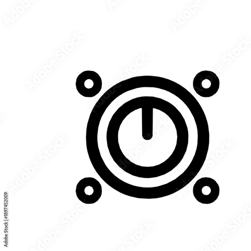 Macro Control Knob Music DAW Tool Rounded Accessibility Icon