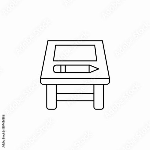 design drawing planning icon sign vector
