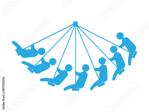 Amusement Swing Ride Fun