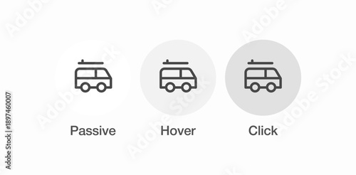 outdoor travel vehicle icon sign vector
