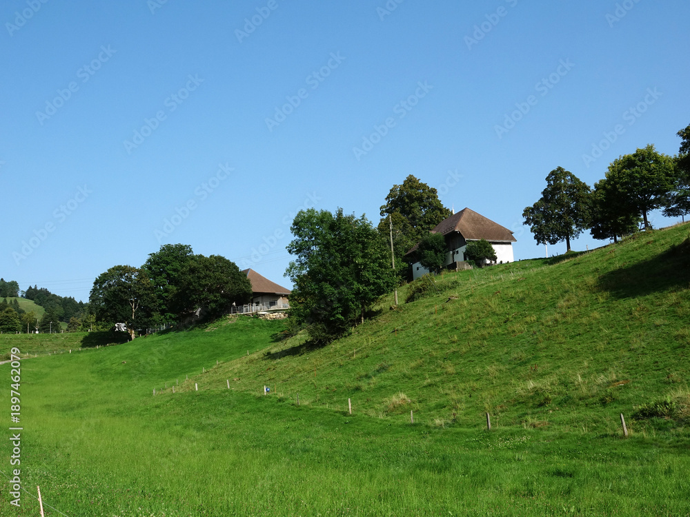 Obraz premium Ferme à Eigenthal