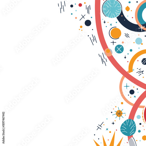 abstract floral background