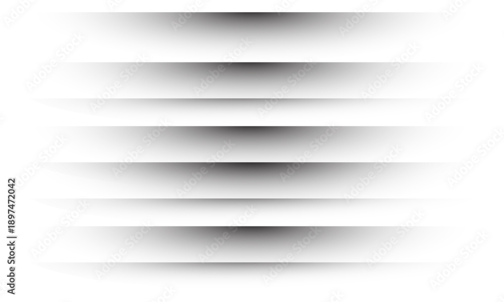 Obraz premium horizontal soft shadow lines