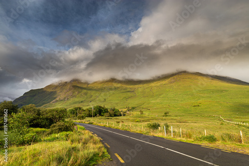 Road in the countryside, Doolough Valley