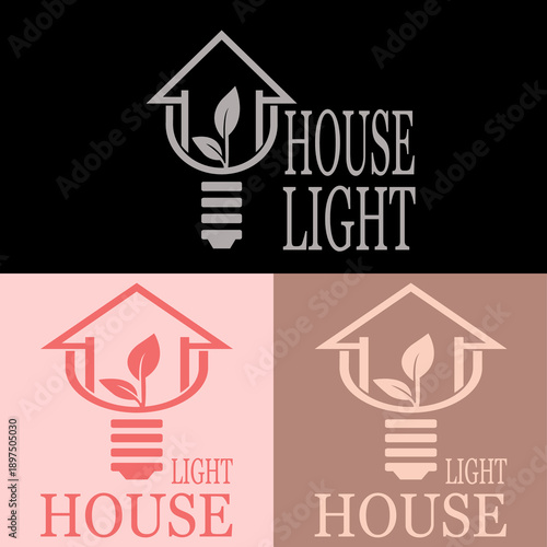 light house letter logo design. letter logo design. ligh letter vector icon,Lightbulb design, vector illustration , Flat style.