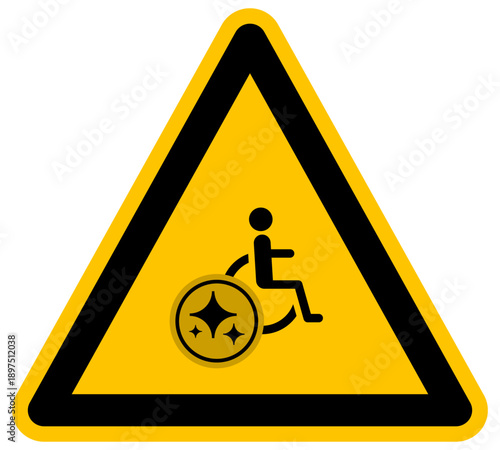 Vector de inclusión y accesibilidad para personas con discapacidad en silla de ruedas con soporte de inteligencia artificial y tecnología asistencial innovadora