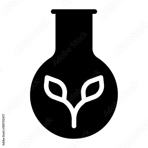 ecology glyph icon