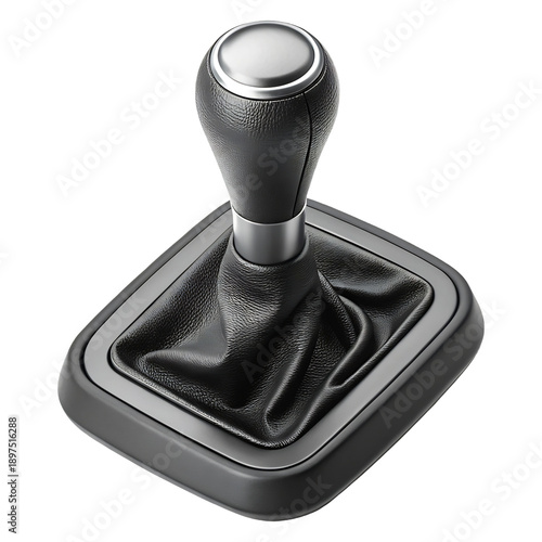 Manual Car Gear Shift, Automotive Manual Transmission Stick with Leather Boot