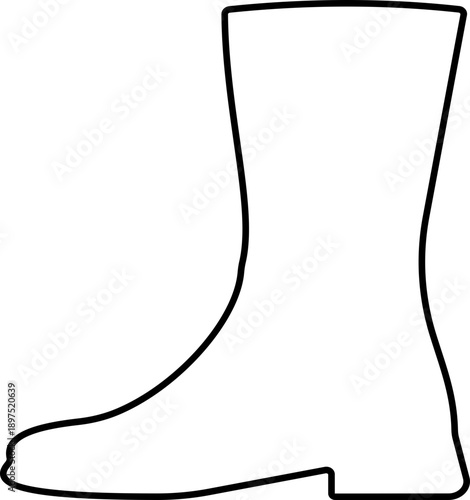 Men shoes icon including boots sneakers loafers formal footwear silhouettes in line style, male fashion shoe outline illustration for branding design