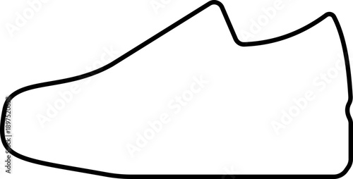 Men shoes icon including boots sneakers loafers formal footwear silhouettes in line style, male fashion shoe outline illustration for branding design