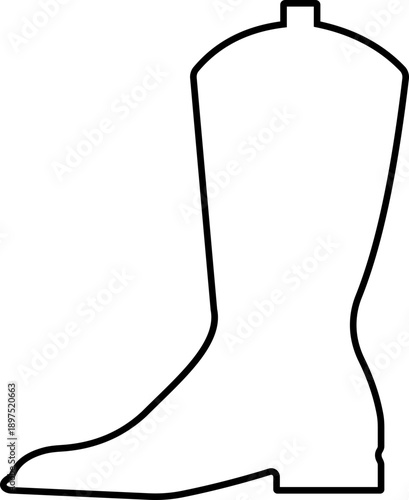 Men shoes icon including boots sneakers loafers formal footwear silhouettes in line style, male fashion shoe outline illustration for branding design