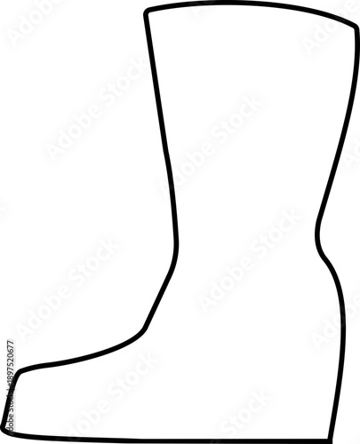 Men shoes icon including boots sneakers loafers formal footwear silhouettes in line style, male fashion shoe outline illustration for branding design