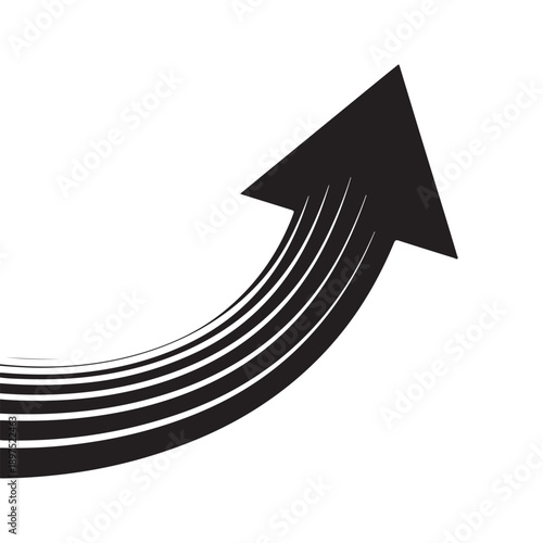 red and white arrows