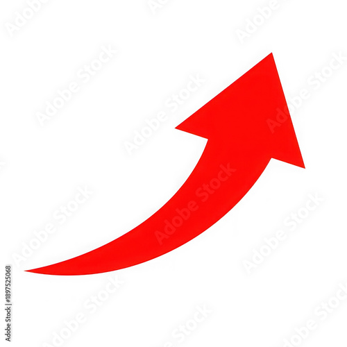Bold red arrow pointing upwards Free Download Bold red arrow pointing upwards - GFXLoad