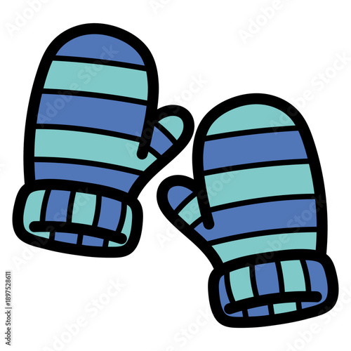 mitten illustration
