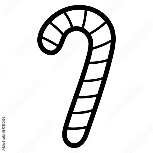 candy cane illustration