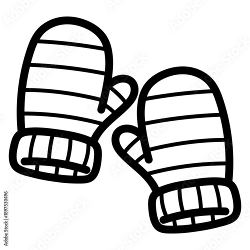 mitten illustration