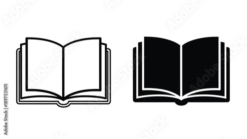 Figures stepping between past and future concepts a striking silhouette