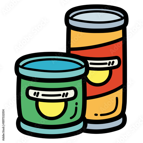 can food illustration