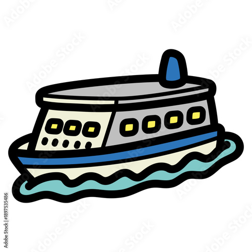 ferry illustration