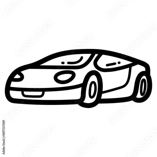 super car illustration