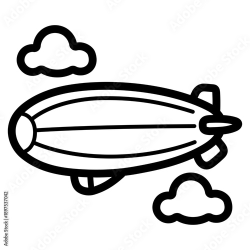 zeppelin illustration
