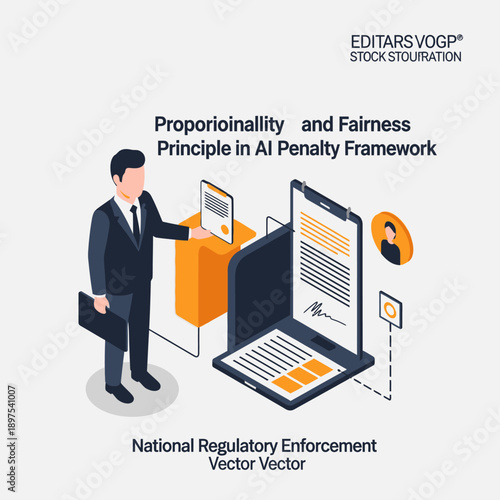 Illustration of Proportionality and Fairness in AI Penalty Framework for National Regulatory Enforcement.
