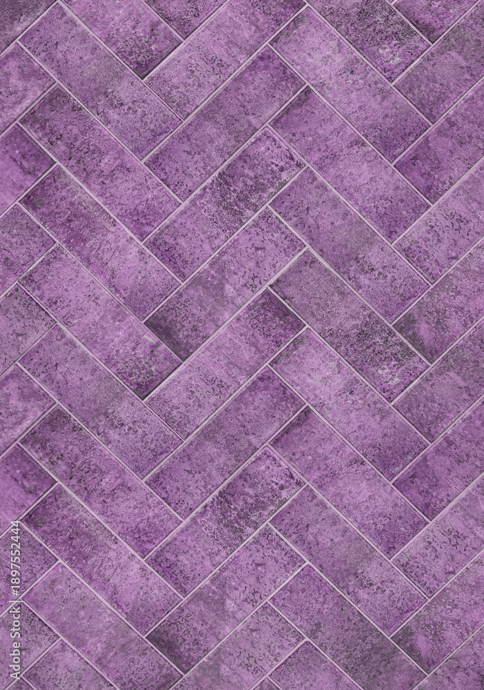 Fototapeta premium Textured Pink Tile with Classic Pattern for Home Decor