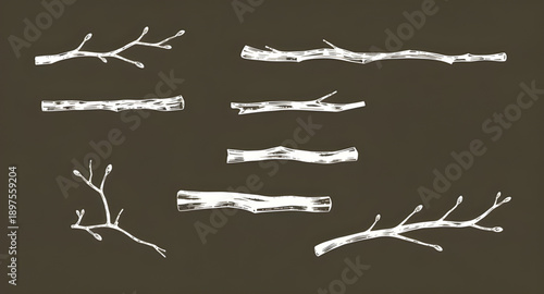 tree, branches, bare, leafless, winter, fall, nature, botanical, woodland, forest, twig, silhouette, outline, monochrome, minimal, simple, modern, flat, line, icon, symbol, vector, illustration, graph