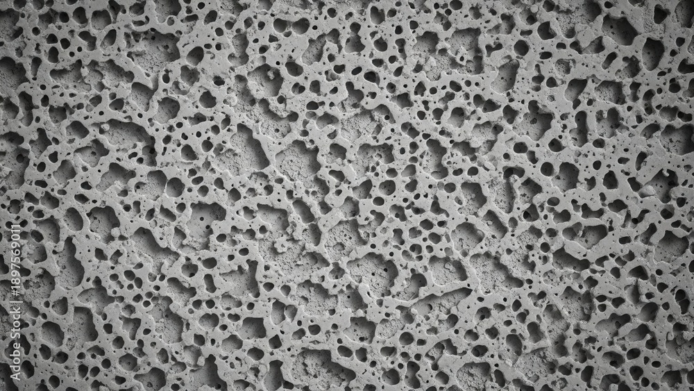 Obraz premium Porous Concrete Surface Texture Abstract Background