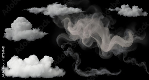 smoke, vapor, fog, mist, haze, cloud, swirl, curl, flow, motion, abstract, ethereal, airy, wispy, diffusion, smoky, dramatic, moody, atmospheric, texture, dark, light, monochrome, contrast, shadow, fl