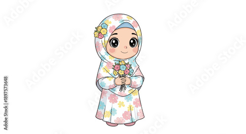 Happy Muslim Celebrating Ramadan