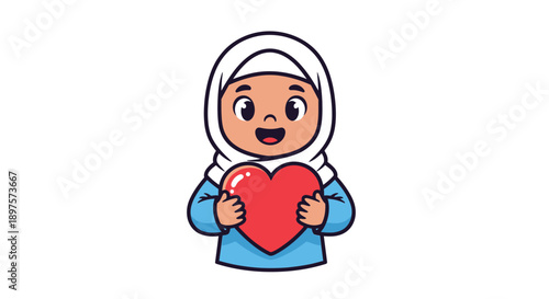 Happy Muslim Celebrating Ramadan