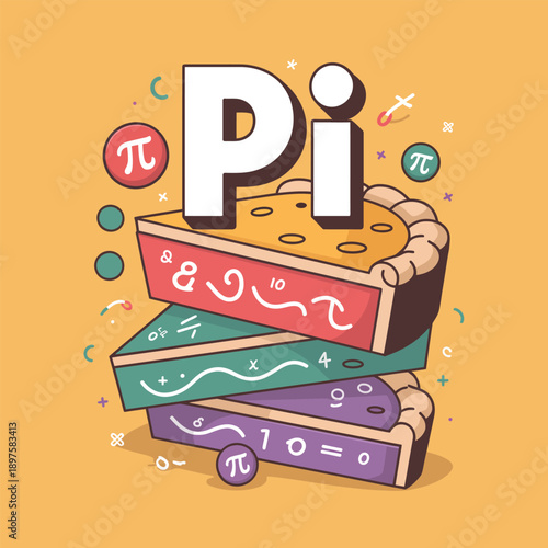 Celebrating pi day with a colorful mathematical dessert treat
