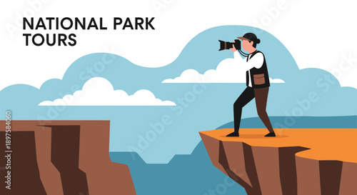 Adventure Photographer Capturing Breathtaking National Park Vistas