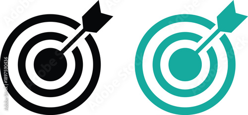 Modern and Minimal  Goal Achievement Icon