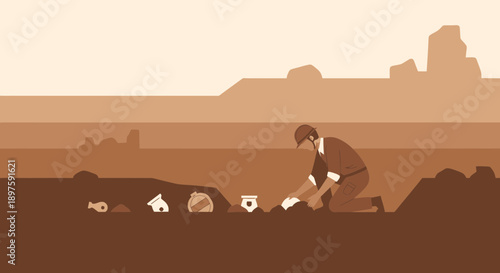 Archaeological Dig Unearthing Ancient Artifacts And Discoveries