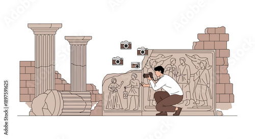Archaeological Discovery Capturing Ancient Art Through Modern Photography Techniques