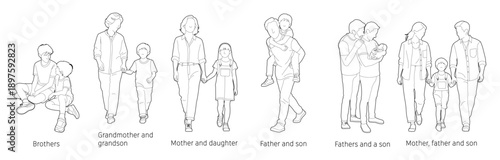 People, families united in each architectural project.