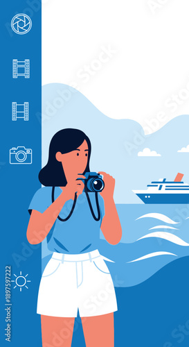 Capturing Coastal Memories Through a Lens