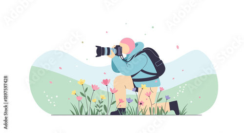 Capturing Nature's Bloom Through the Lens Minimalist Style Photography