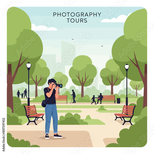 Capturing Nature's Beauty Through Photography Tours In A Vibrant Urban Park Setting