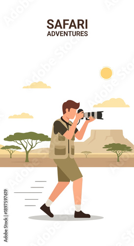 Capturing Wildlife Moments During African Safari Adventures Exploration