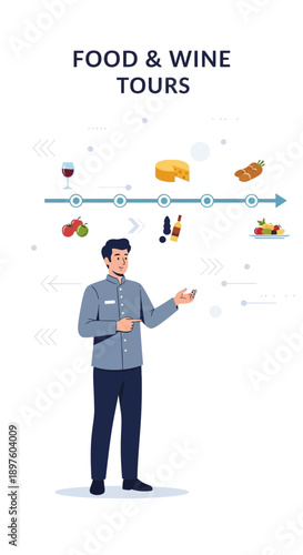 Culinary Journey Experience Guided Food and Wine Exploration Visual