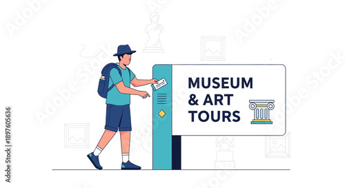 Discover Culture Museum And Art Tours Information Signage