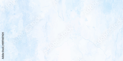 An abstract blue grunge background featuring a vintage marble paint texture and light stone pattern on an old weathered surface for a winter art backdrop