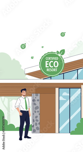 Eco Resort Certification Sustainable Building Green Architecture Business Growth