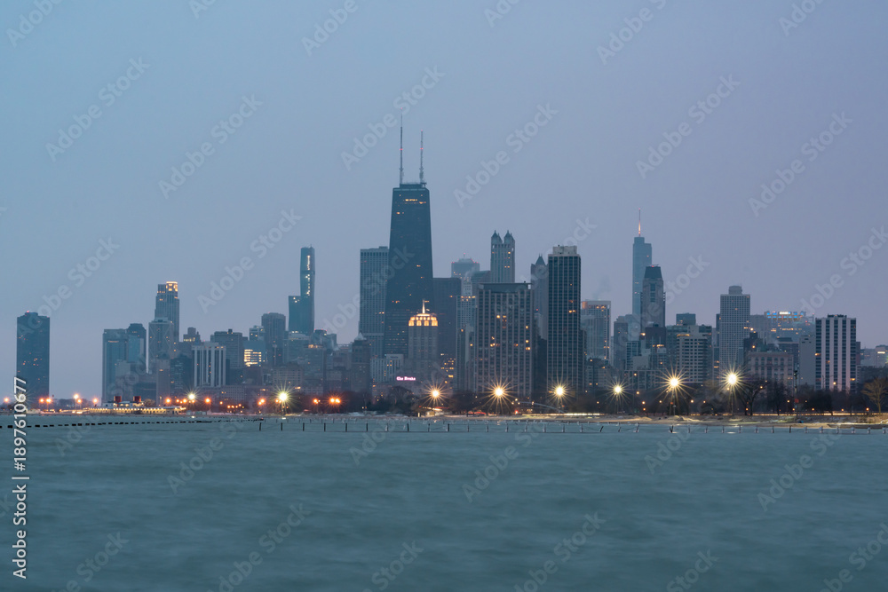 Obraz premium Chicago Skyline