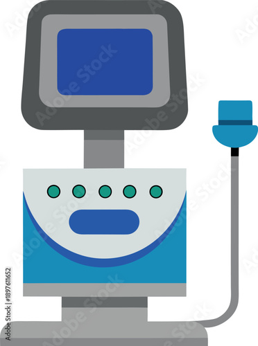 Modern Medical Ultrasound Diagnostic Imaging Device