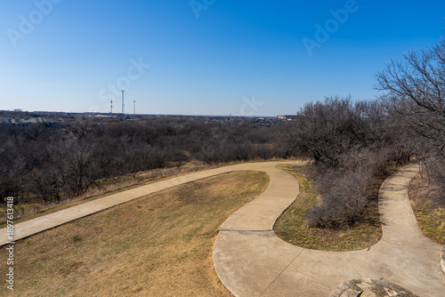 road in the woods